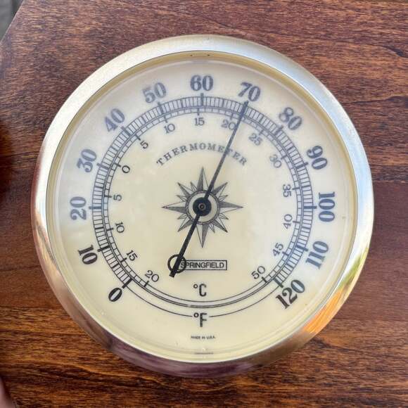 Vintage Springfield Barometer - Picture 2 of 6
